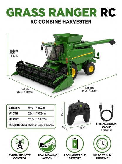 GrassRangerRC ™ Harvest G80
